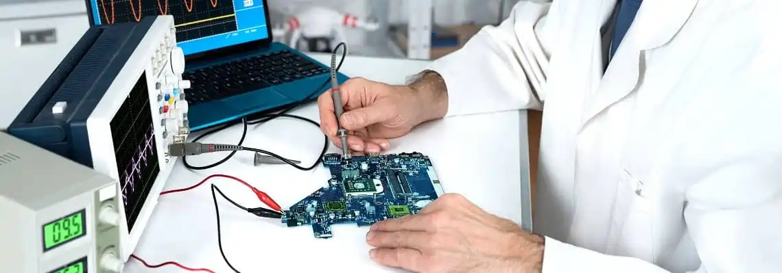 electronics workbench at efeson labs